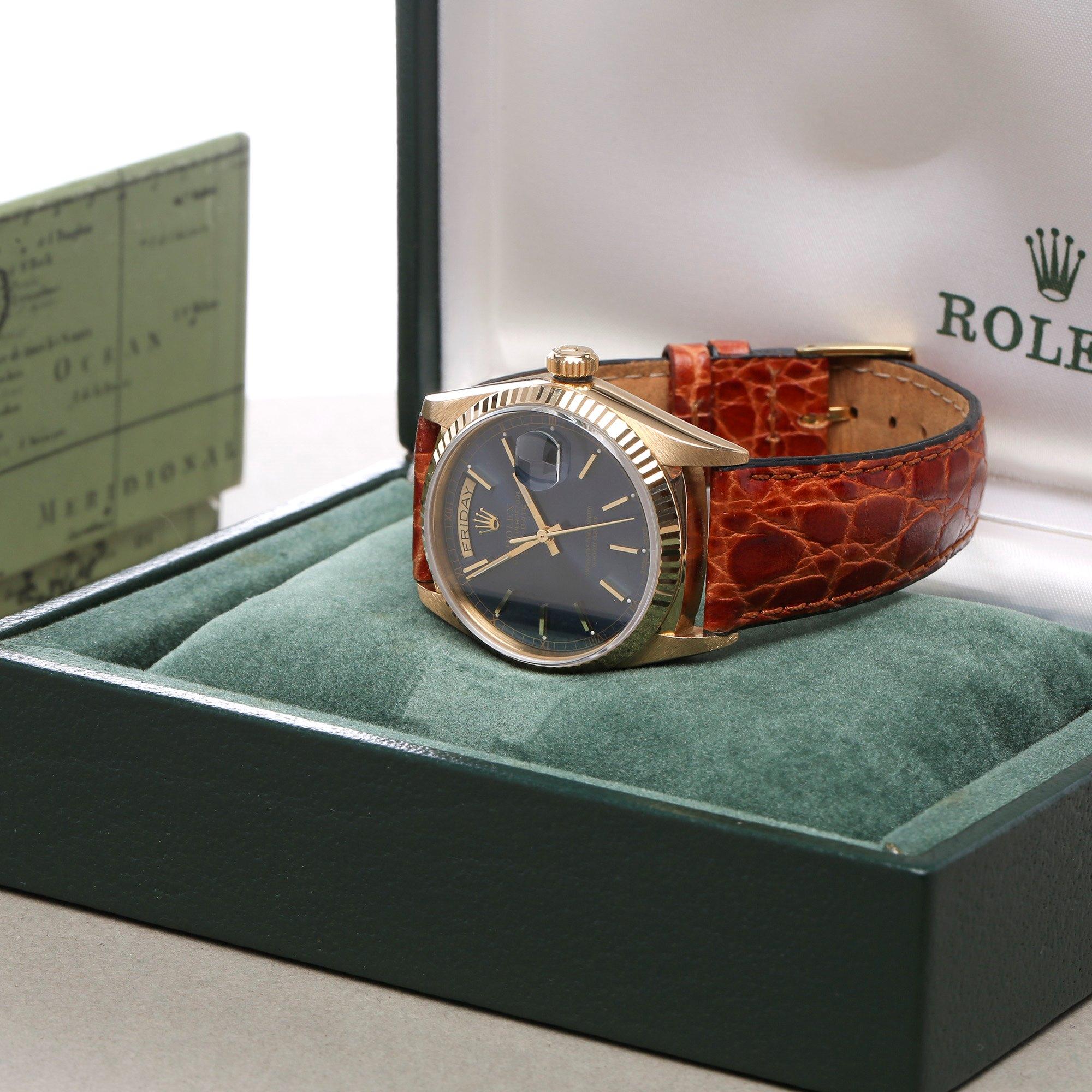 Rolex Day-Date 36 18038 Men's Yellow Gold Watch 5