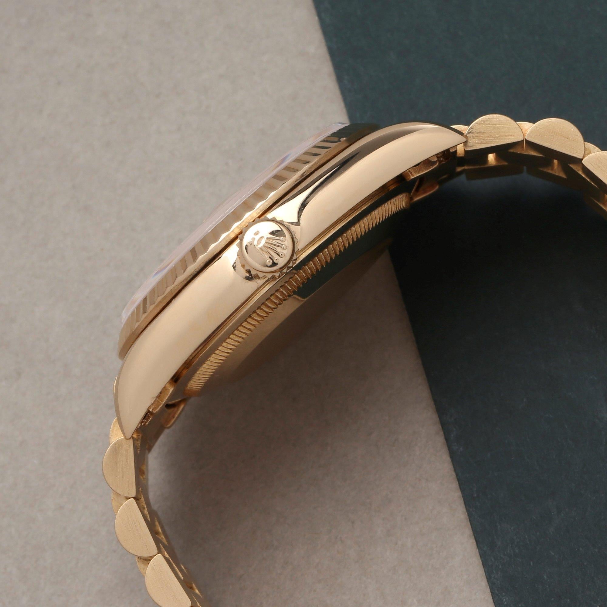 Rolex Day-Date 36 18238A Unisex Yellow Gold Diamond Watch 1