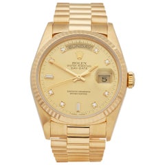 Rolex Day-Date 36 18K Gelbgold 18238