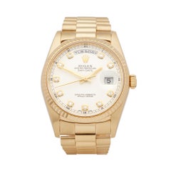 Rolex Day Date 36 18 Karat Yellow Gold 18238