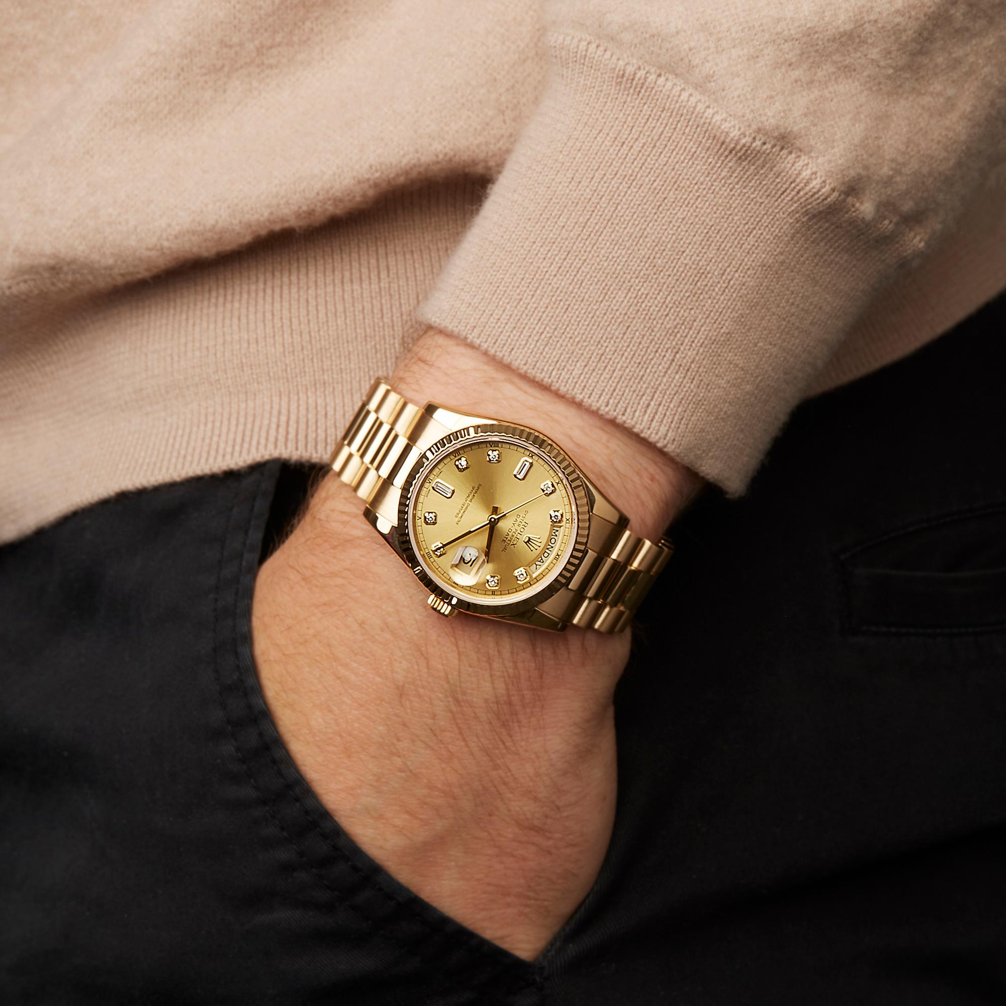day date 36mm yellow gold