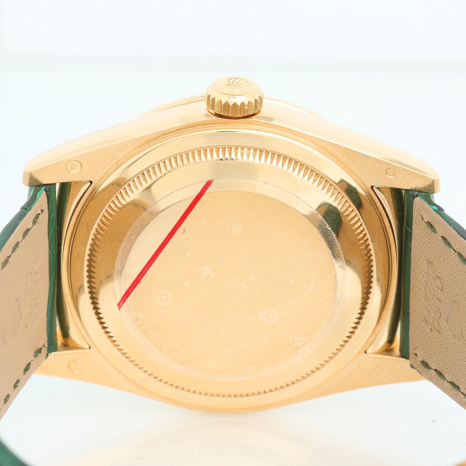 Rolex Day-Date 36 President 18K Yellow Gold Men's Watch 118138 1