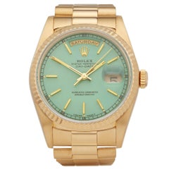 Rolex Day-Date 36 Stella Zifferblatt 18 Karat Gelbgold 18238