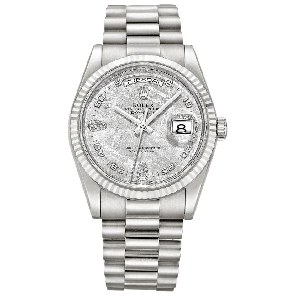 Rolex Day-Date 36 White Gold 
118239
