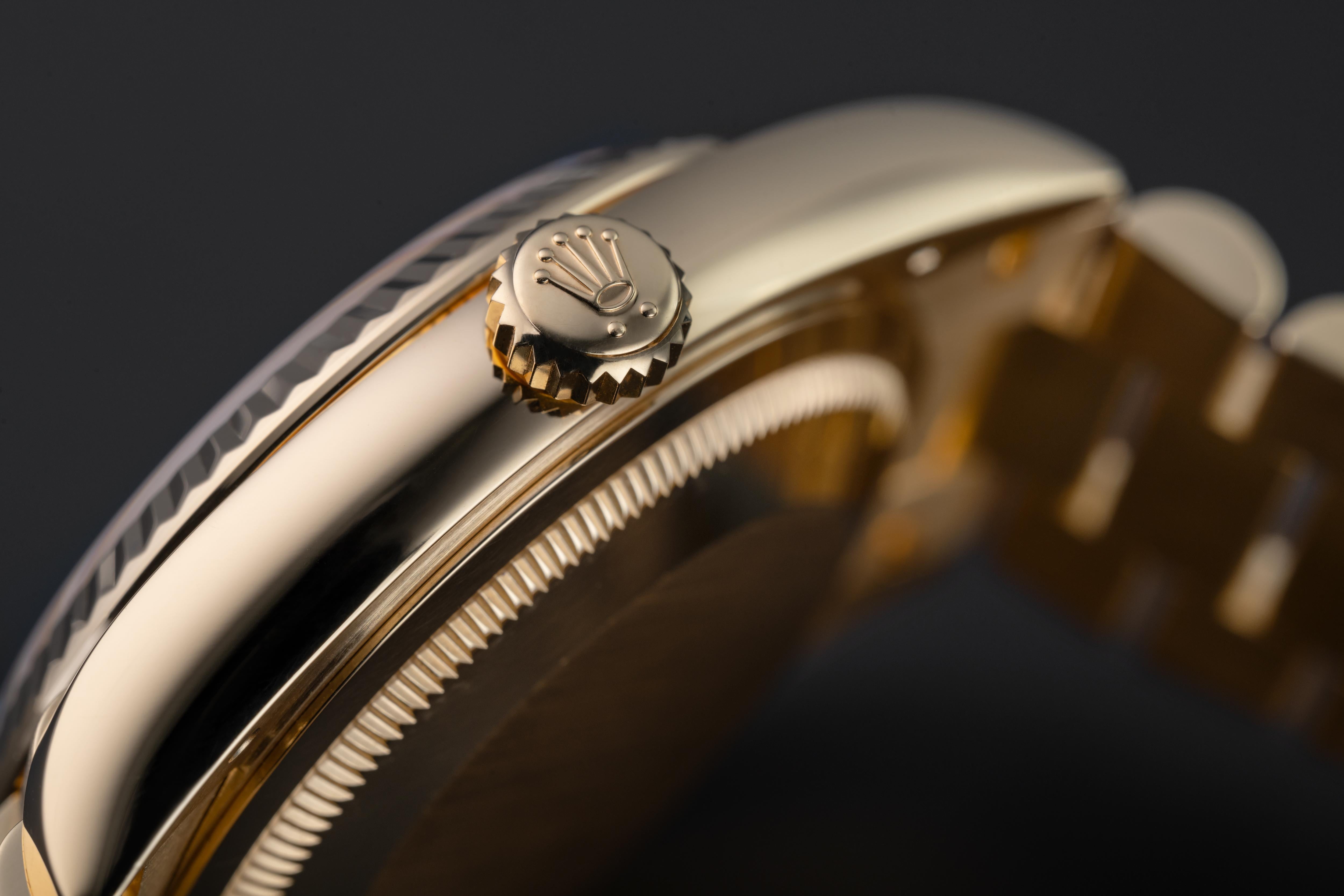 Women's Rolex Day-Date 36 Yellow Gold Mother-Of-Pearl For Sale