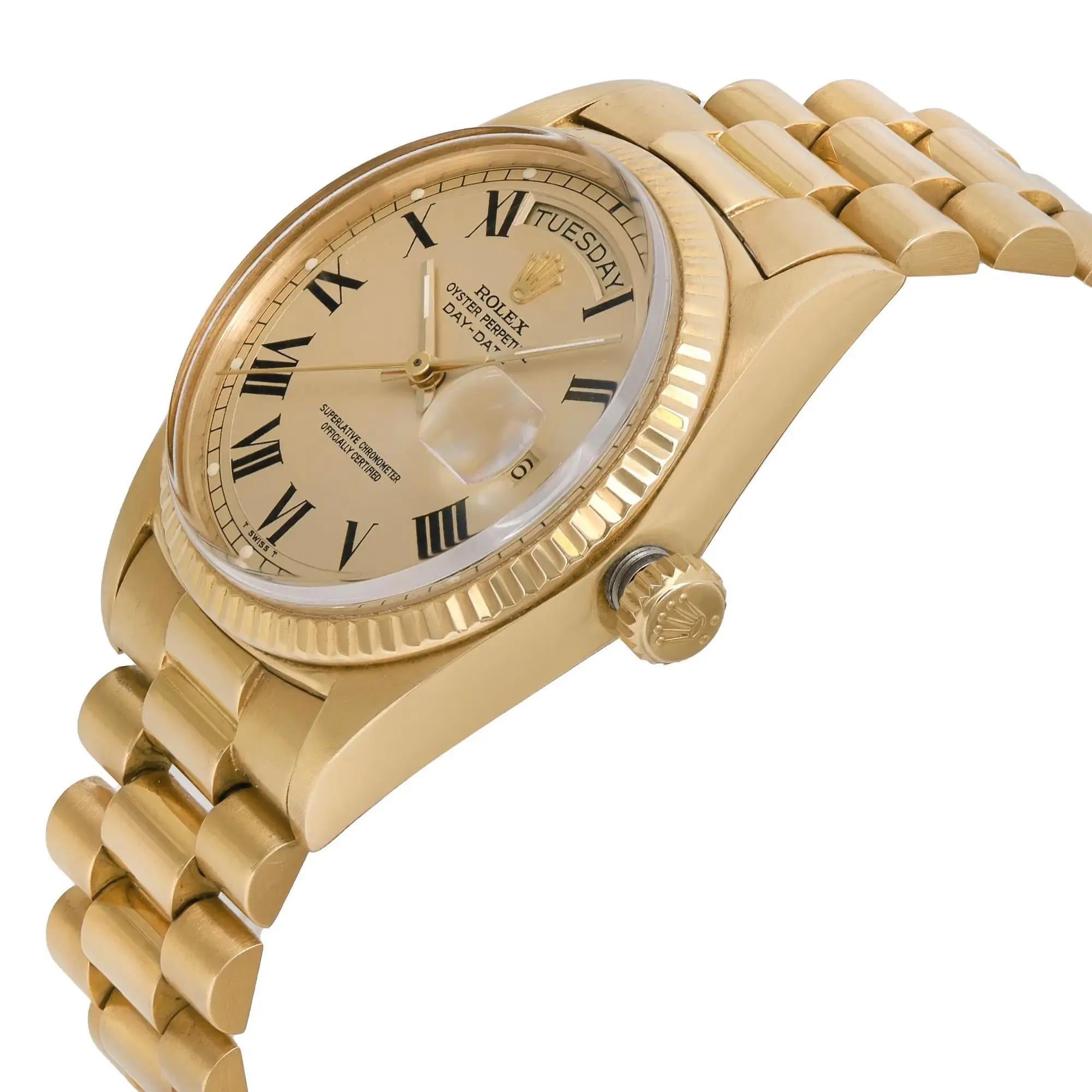 rolex day date 1803 white gold