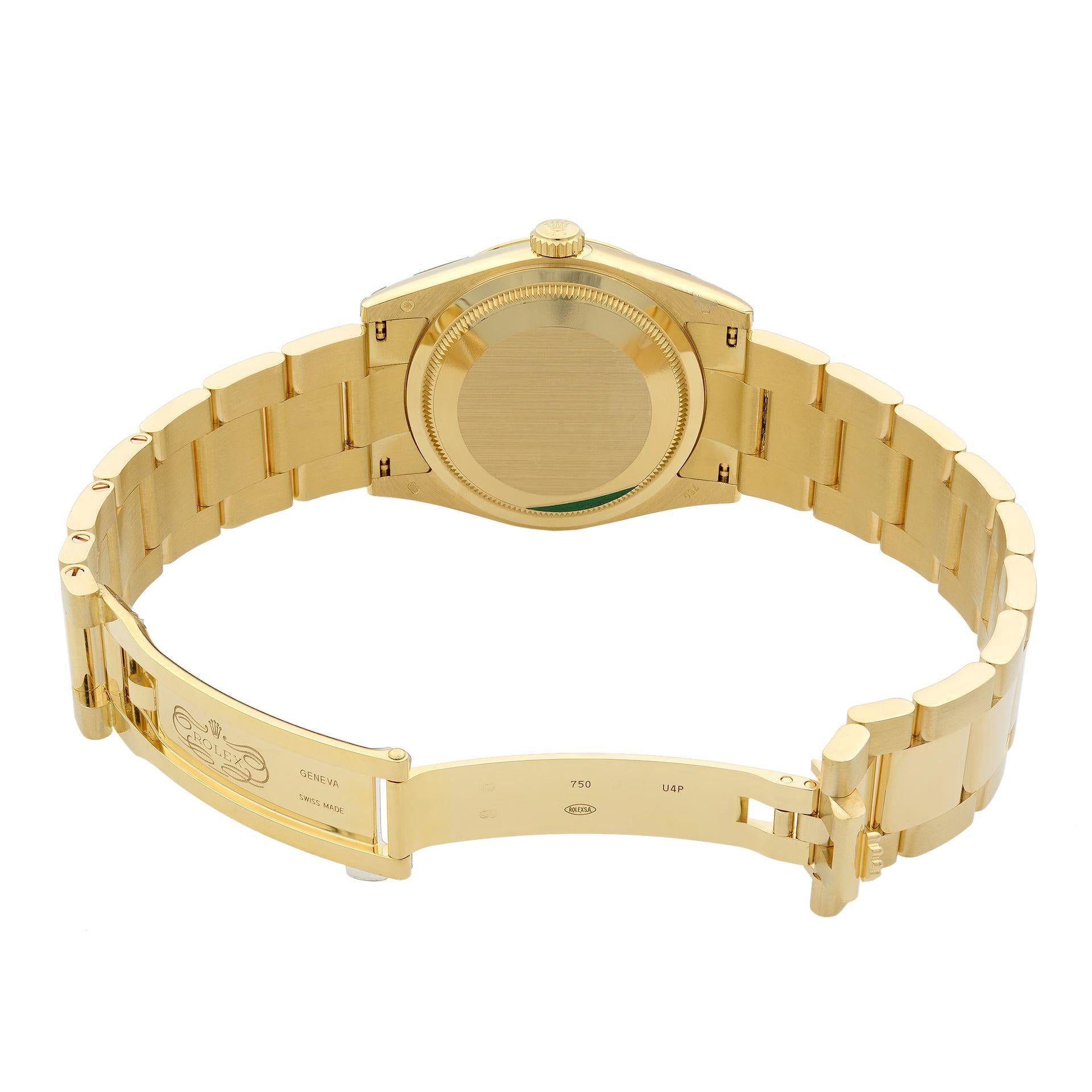 Rolex Day-Date 18 Karat Yellow Gold Champagne Dial Automatic Men’s ...