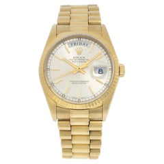 Rolex Day-Date 18k Yellow Gold Wristwatch Ref 18038