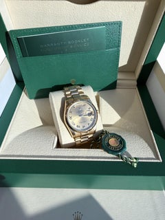 Rolex Day Date 36mm President Or jaune 18K Cadran Champagne Montre Homme 118238