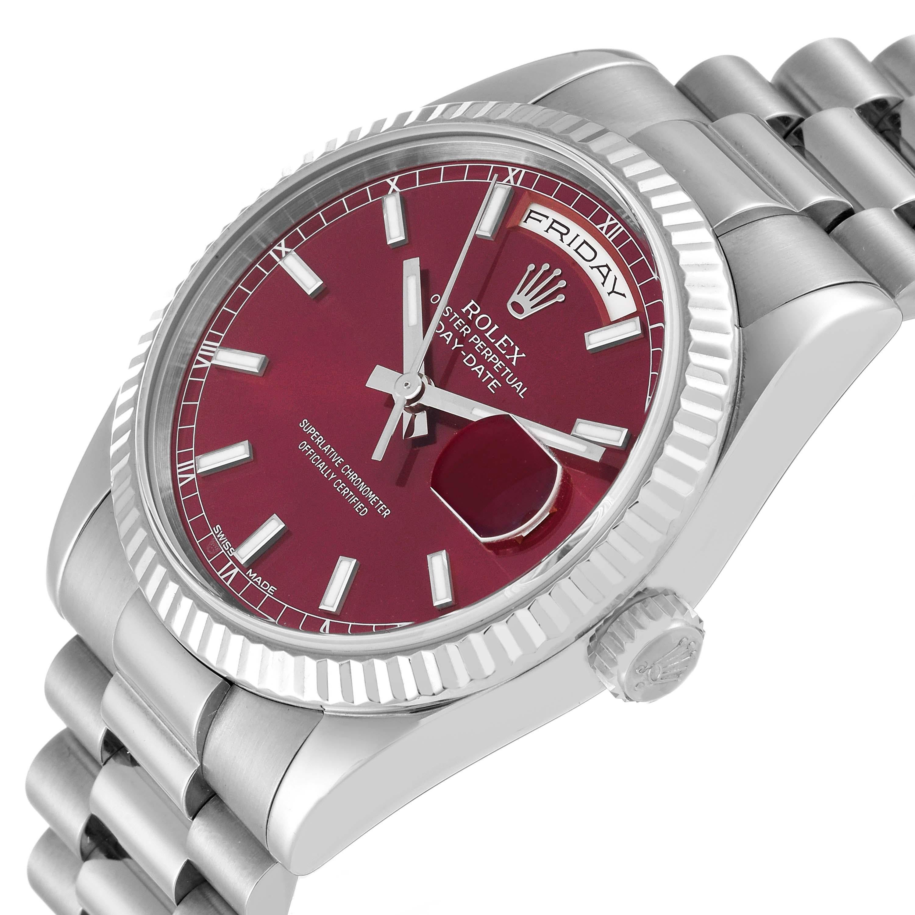 rolex cherry dial