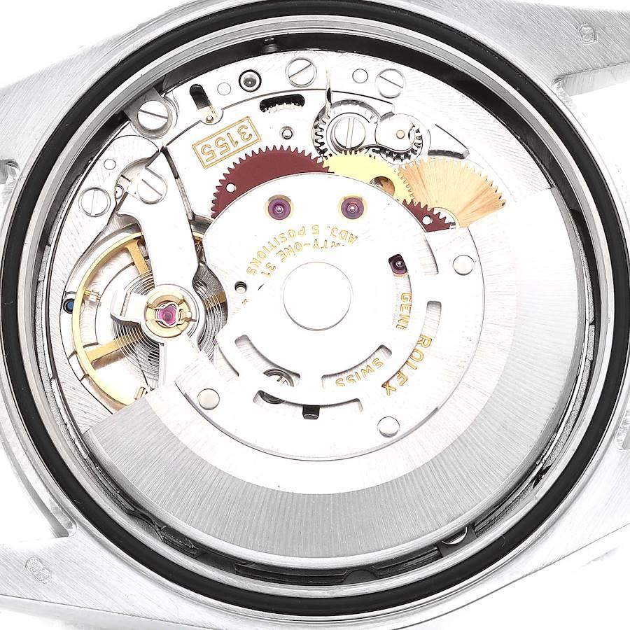 Rolex Day Date President Weißgold Silber Zifferblatt Herrenuhr 118239 Papiere 5