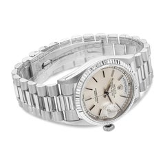 Rolex Day-Date 18K White Gold Wristwatch Ref. 18239