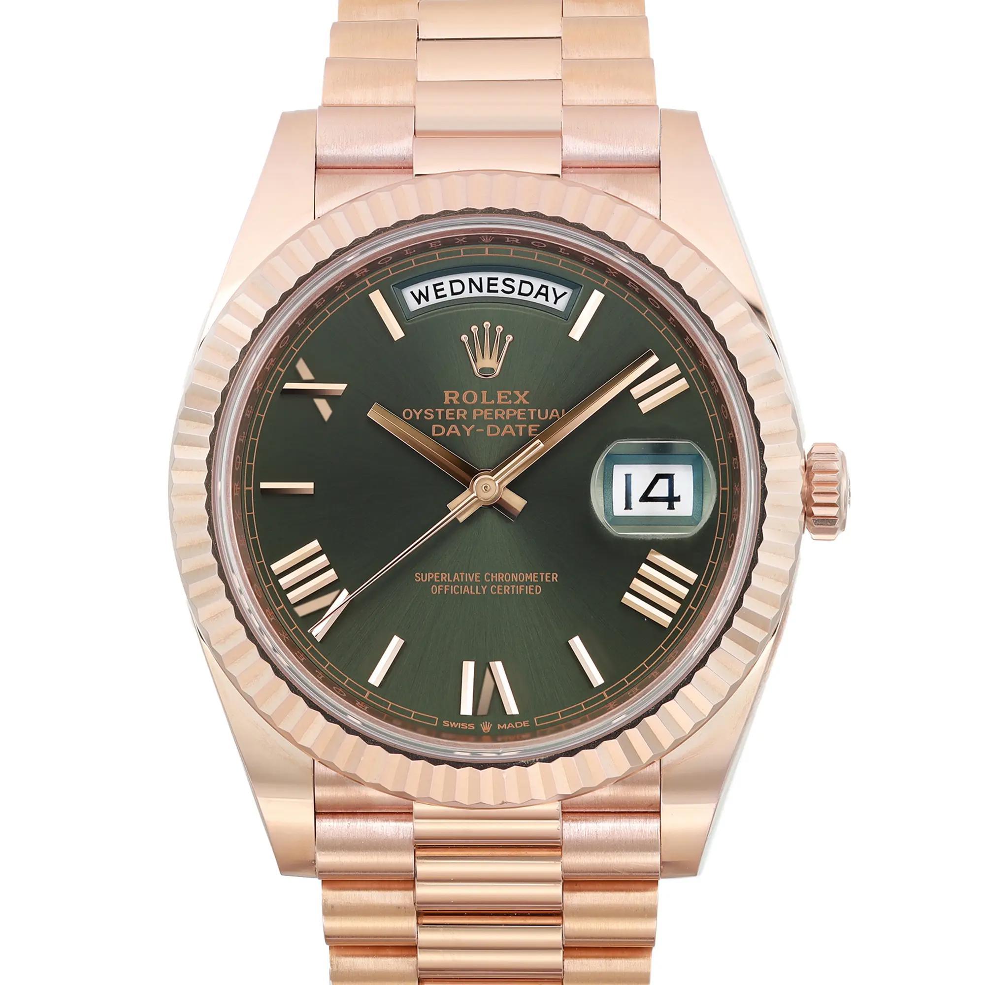 Beautiful Pre-owned in mint condition. Comes with the original box and papers. 3-year warranty. 


General Information

Brand: Rolex
Type: Wristwatch
Department: Men
Model Number: 228235 ogrp
Year Manufactured: 2019
Style: Luxury
Vintage: