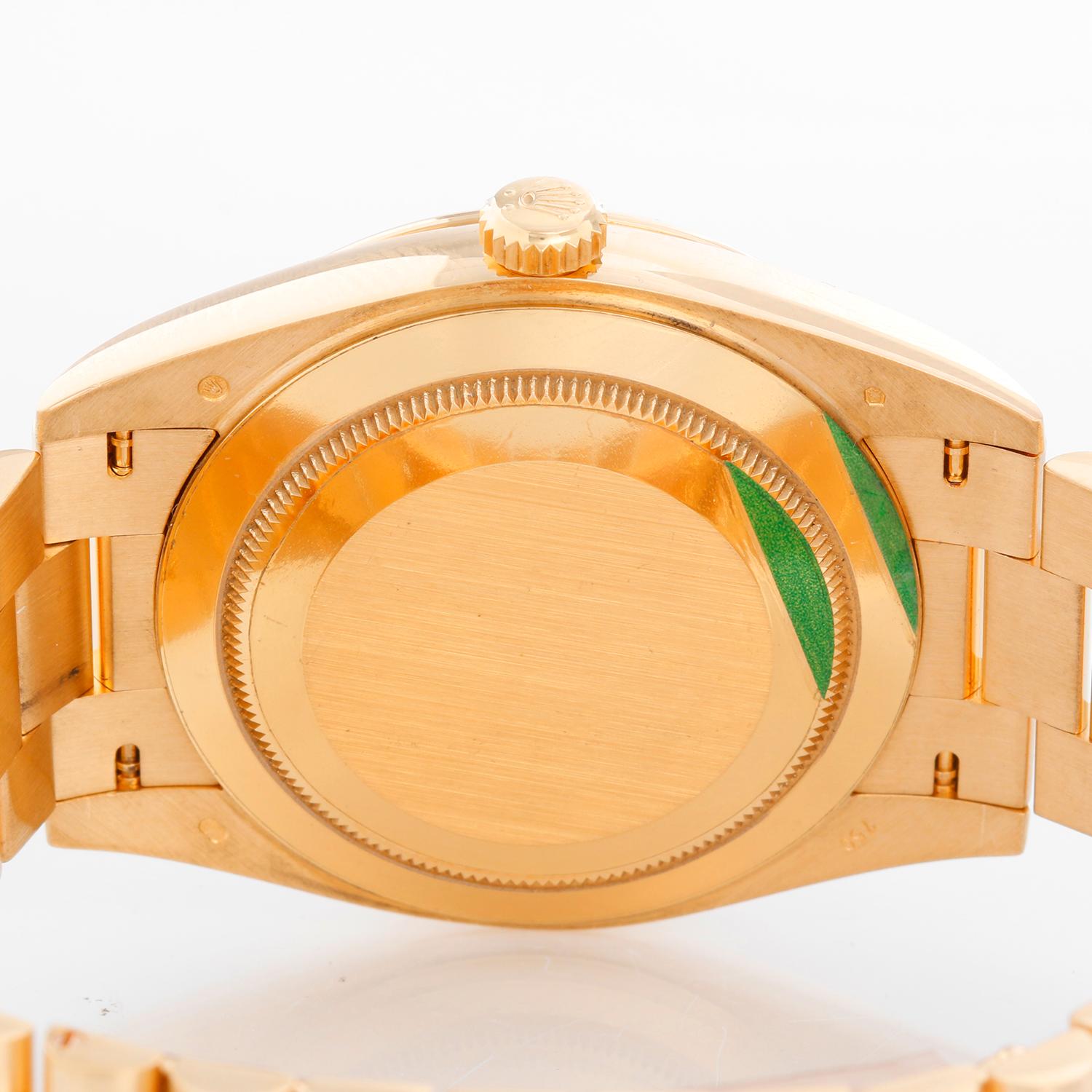 rolex 18k gold watch price