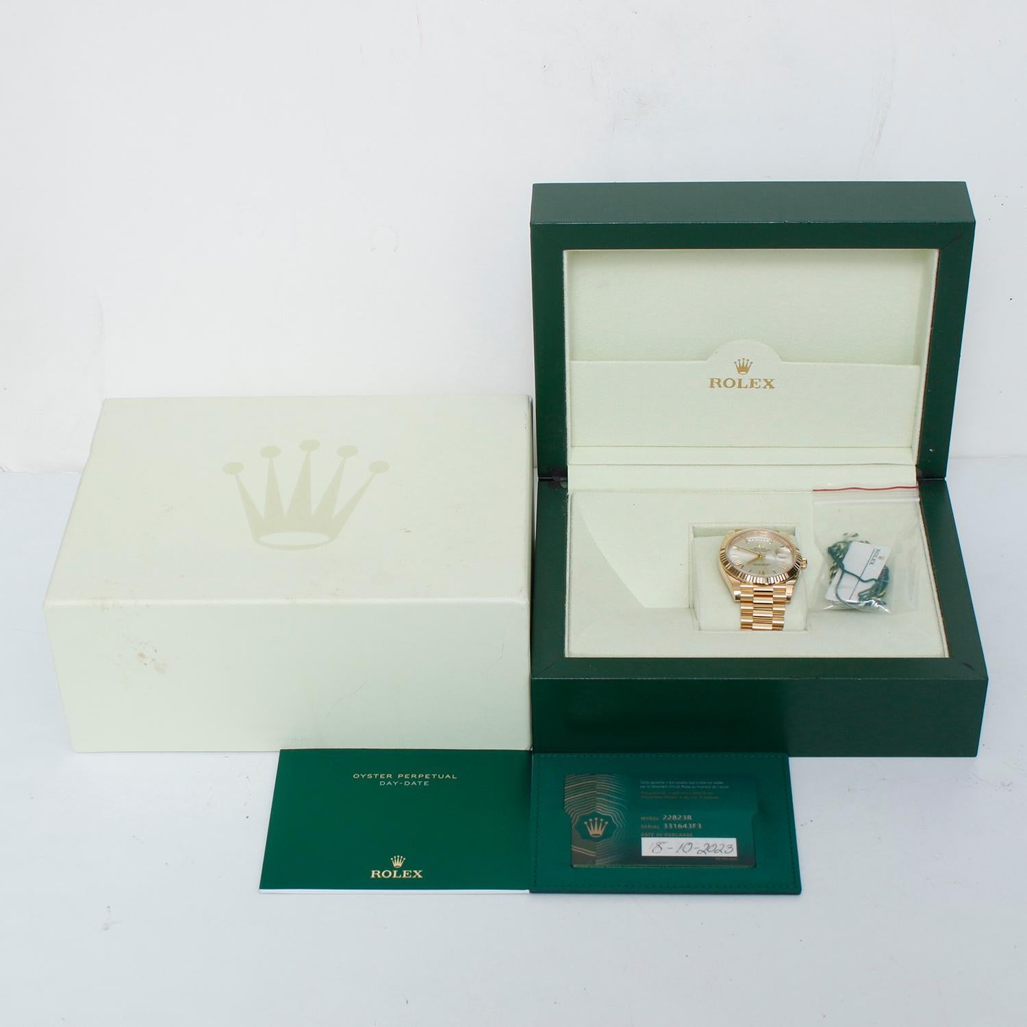 Rolex Day-Date 40 President 18k Yellow Gold Men's 40mm Watch 228238 3