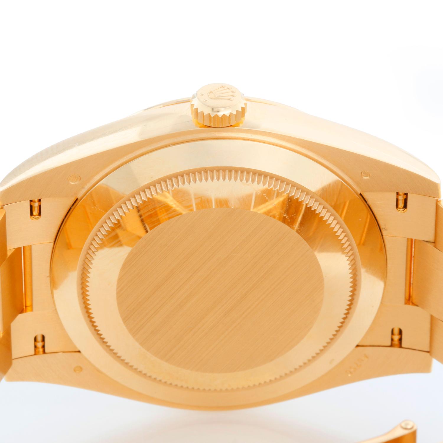 Rolex Day-Date 40 President 18k Yellow Gold Men's 40mm Watch 228238 For Sale 3