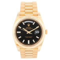 Rolex Day-Date 40 President 18k Yellow Gold Men's 40mm Watch 228238