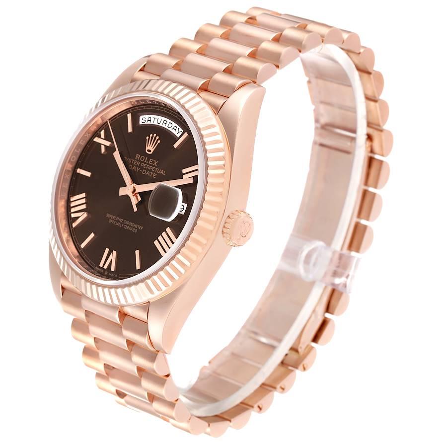 rolex president rose gold