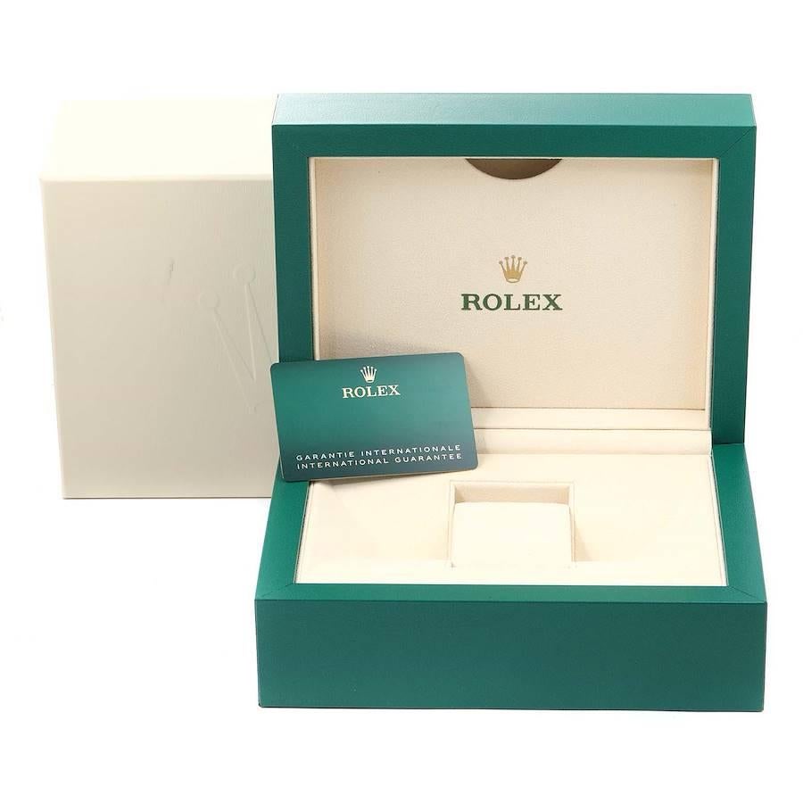 Rolex Day-Date 40 President Rose Gold Chocolate Dial Watch 228235 Unworn For Sale 2