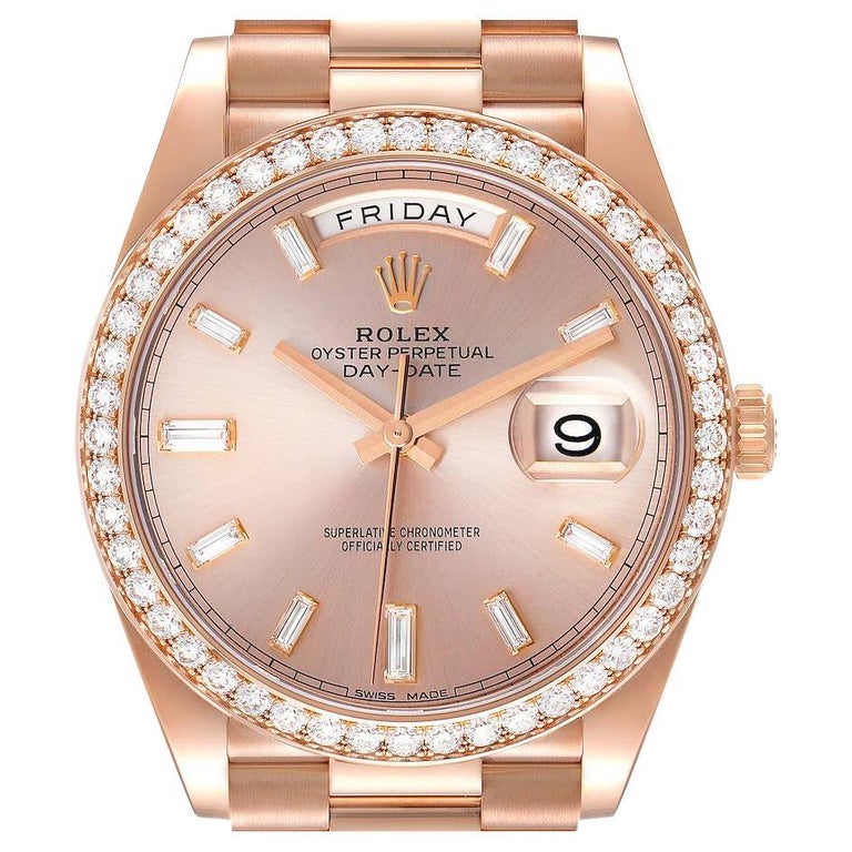 Rose Gold Rolex President De Oro Rose Gold Precio Rolex Presidente