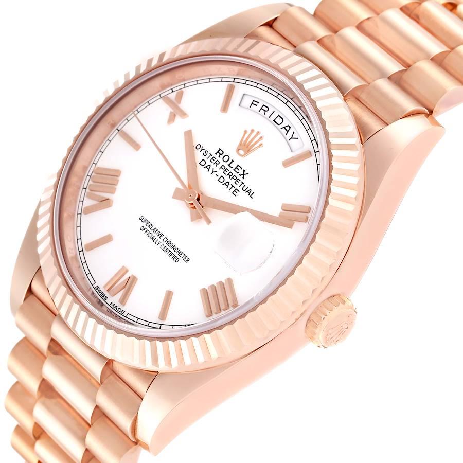 rolex day-date rose gold price