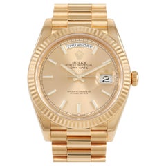 Rolex Day-Date 40 President Yellow Gold Watch 228238