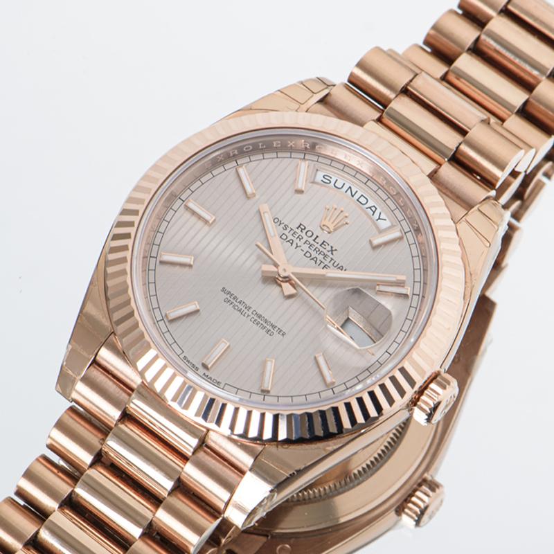 Men's Rolex Day-Date 40 Rose Gold 228235 For Sale