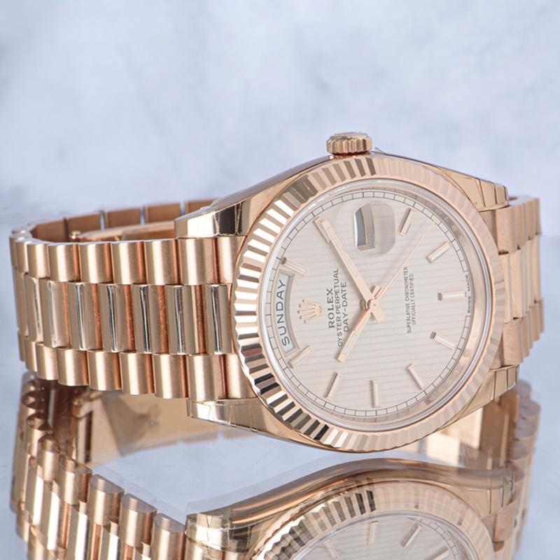 Rolex Day-Date 40 Rose Gold 228235 For Sale 1