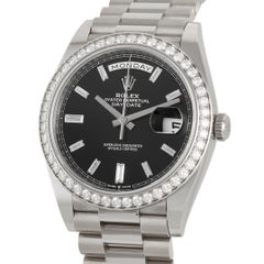 Rolex Day-Date White Gold Watch 228349RBR