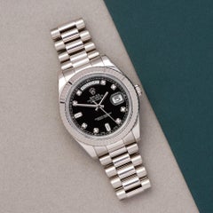 Rolex Day-Date 41 218239 Men White Gold 18K Watch