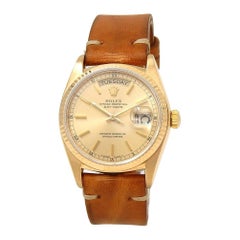 Rolex Day-Date '5 Serial' 18 Karat Yellow Gold Automatic Men's Watch 18038