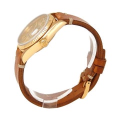 Rolex Day-Date '5 Serial' 18 Karat Yellow Gold Automatic Men's Watch 18038