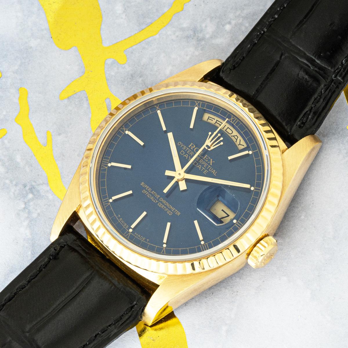 Rolex Day-Date Gold 18238 Unisexe en vente