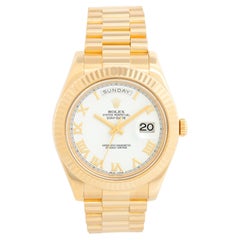 Rolex Day-Date II 41mm Or jaune 18k Montre Président pour homme 218238