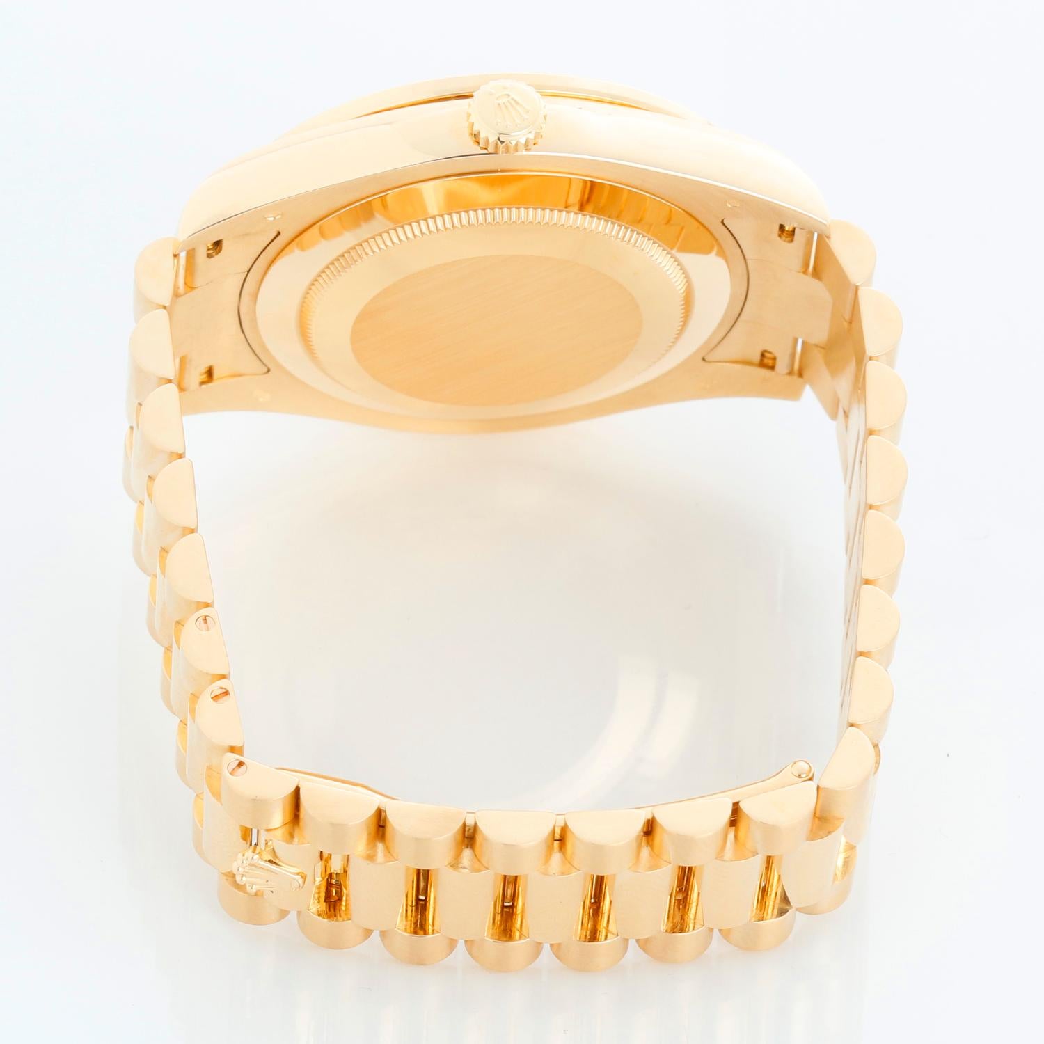 Rolex Day-Date II 41mm 18k Yellow Gold Men's President Watch 218398 For Sale 1