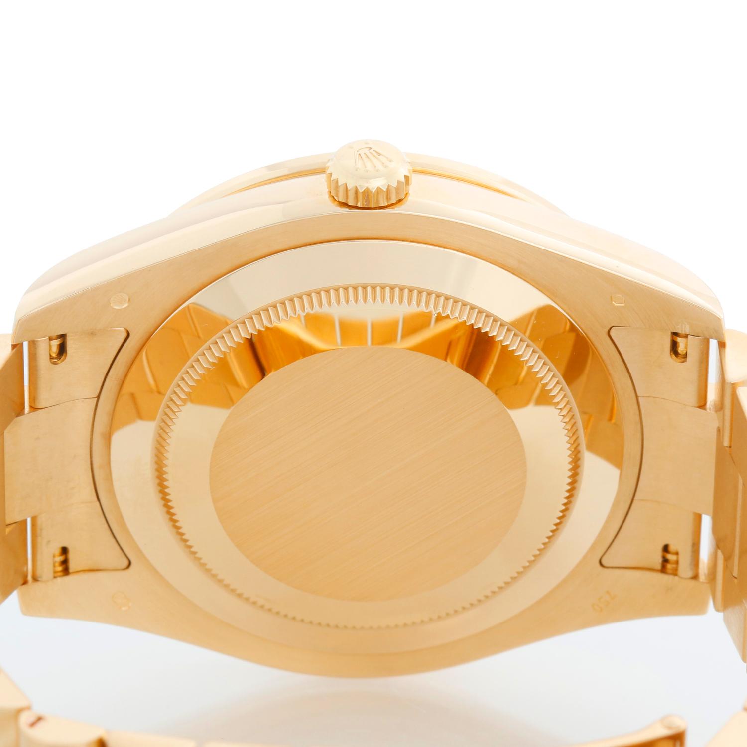 Rolex Day-Date II 41mm 18k Yellow Gold Men's President Watch 218398 For Sale 2