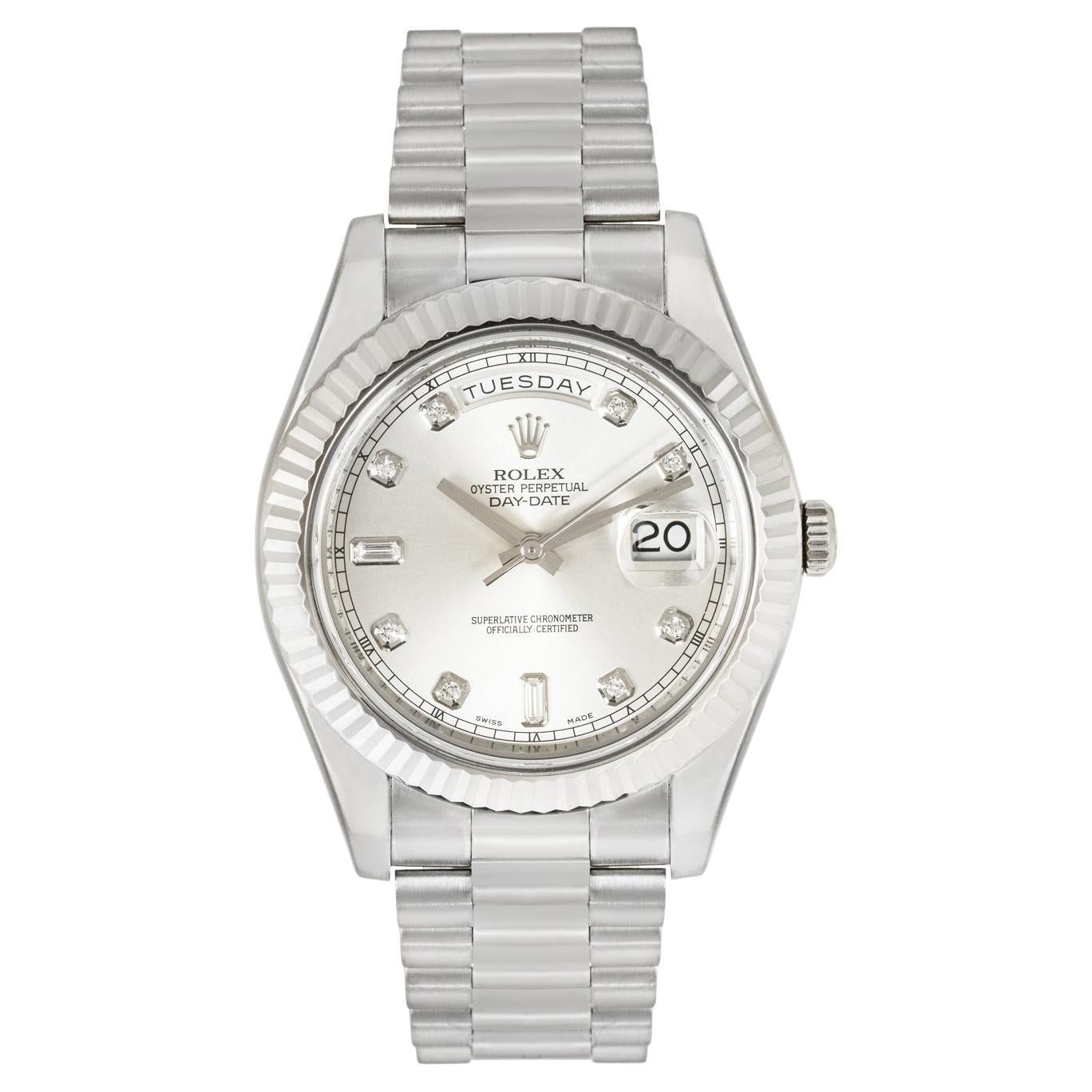 Rolex Day-Date II Diamond Dial 218239