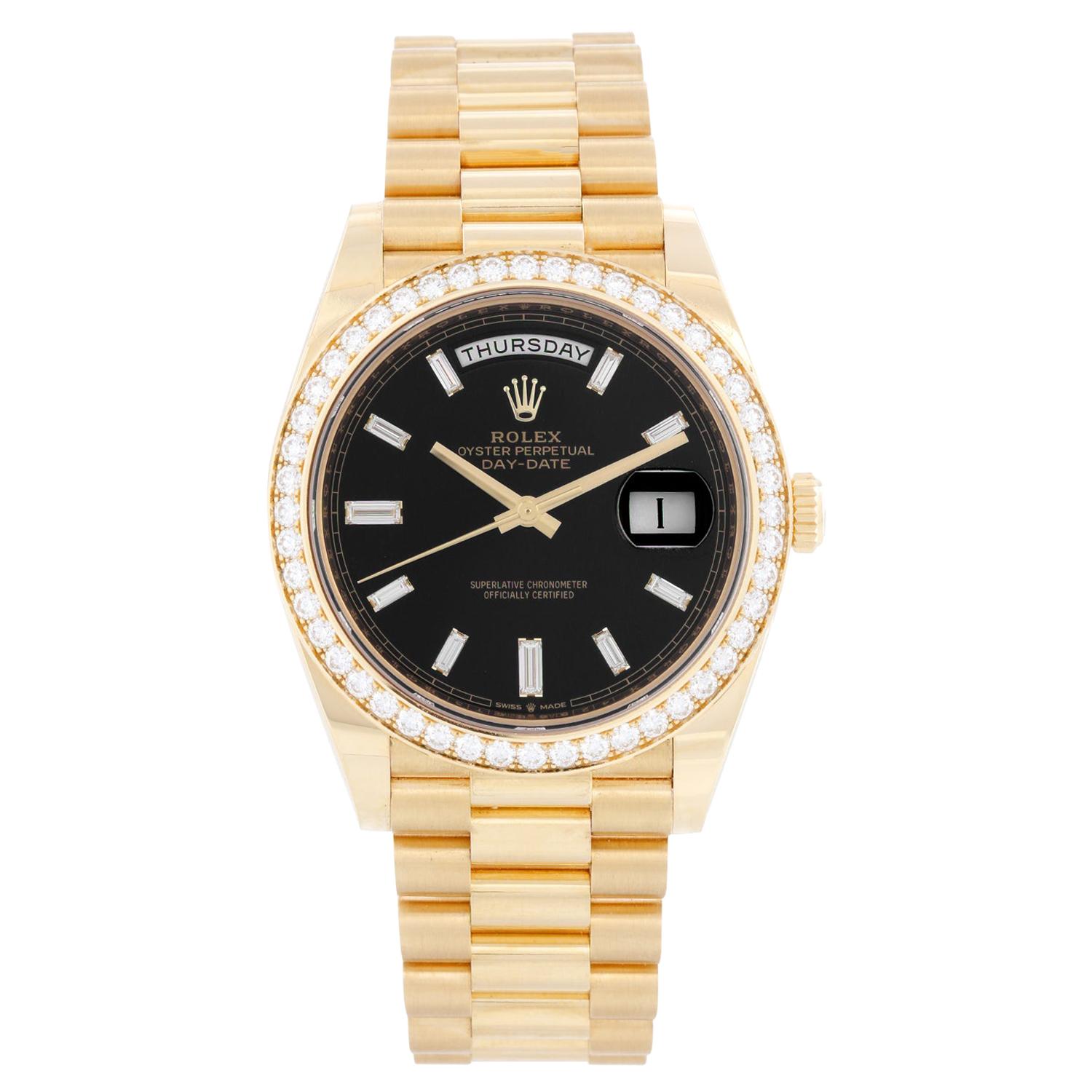 Rolex Day-Date II President 18 Karat Yellow Gold Men's Watch 2282348 RBR