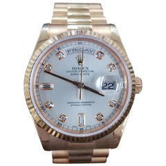 Rolex Day Date in Rose Gold, Model Number 118235, Registered 2005