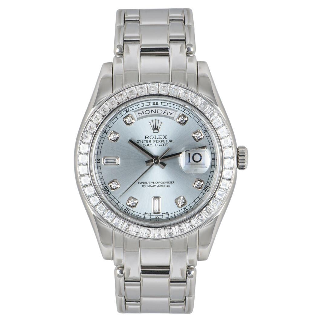 Rolex Day-Date Masterpiece con diamanti 18956 in vendita