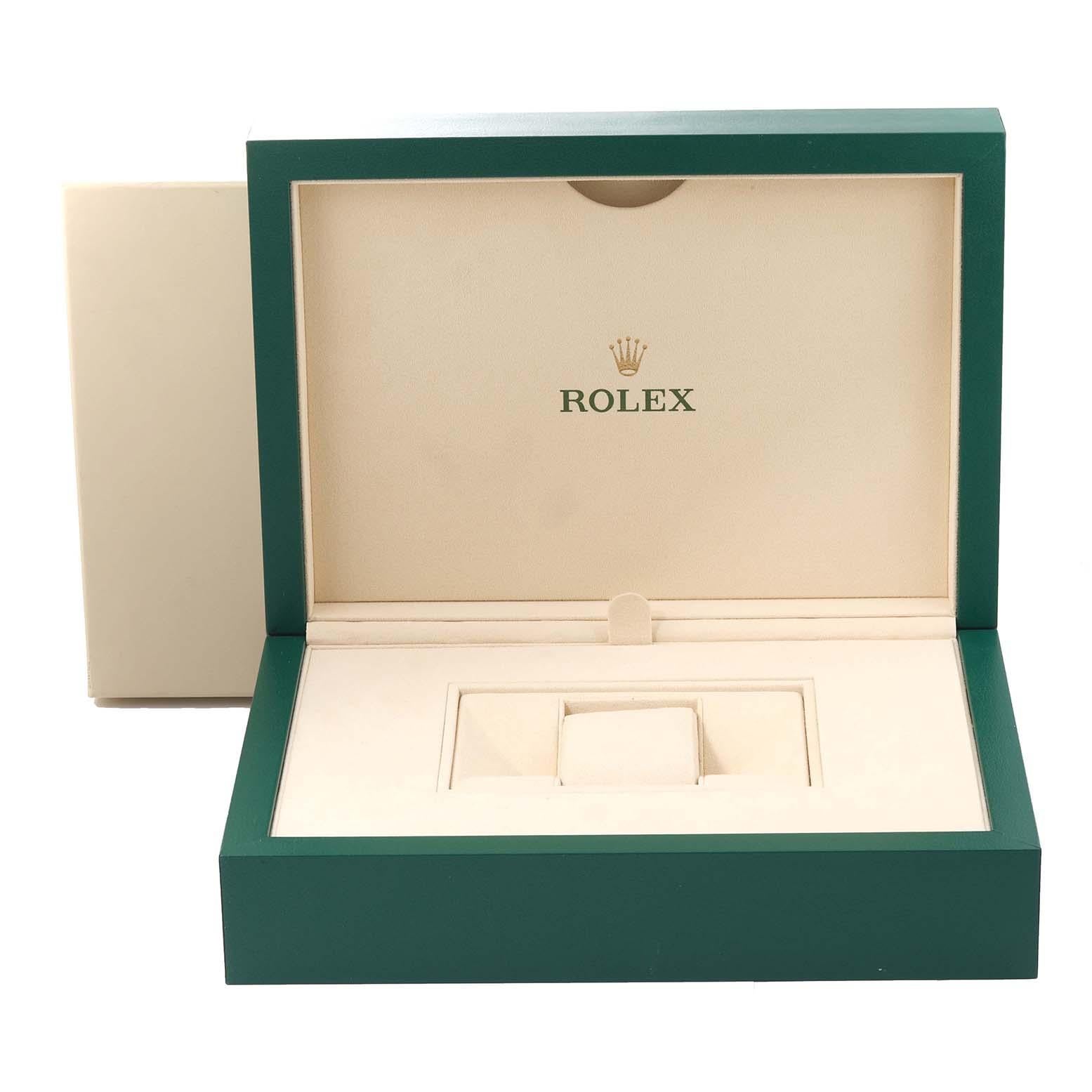 Rolex Montre pour hommes Day-Date Masterpiece en platine, nacre et diamant 18946 en vente 5