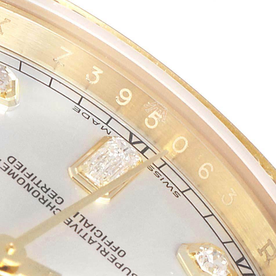 Rolex Day-Date Masterpiece Special Edition Yellow Gold Diamond Watch 18948 For Sale 1