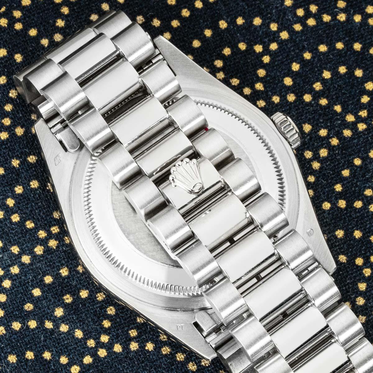 Rolex Day-Date Platinum Diamond Dial 118206 For Sale 1