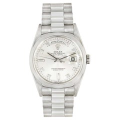 Rolex Day-Date Platinum Diamond Dial 118206
