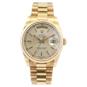 Rolex Day-Date President Champagne Dial, 2005