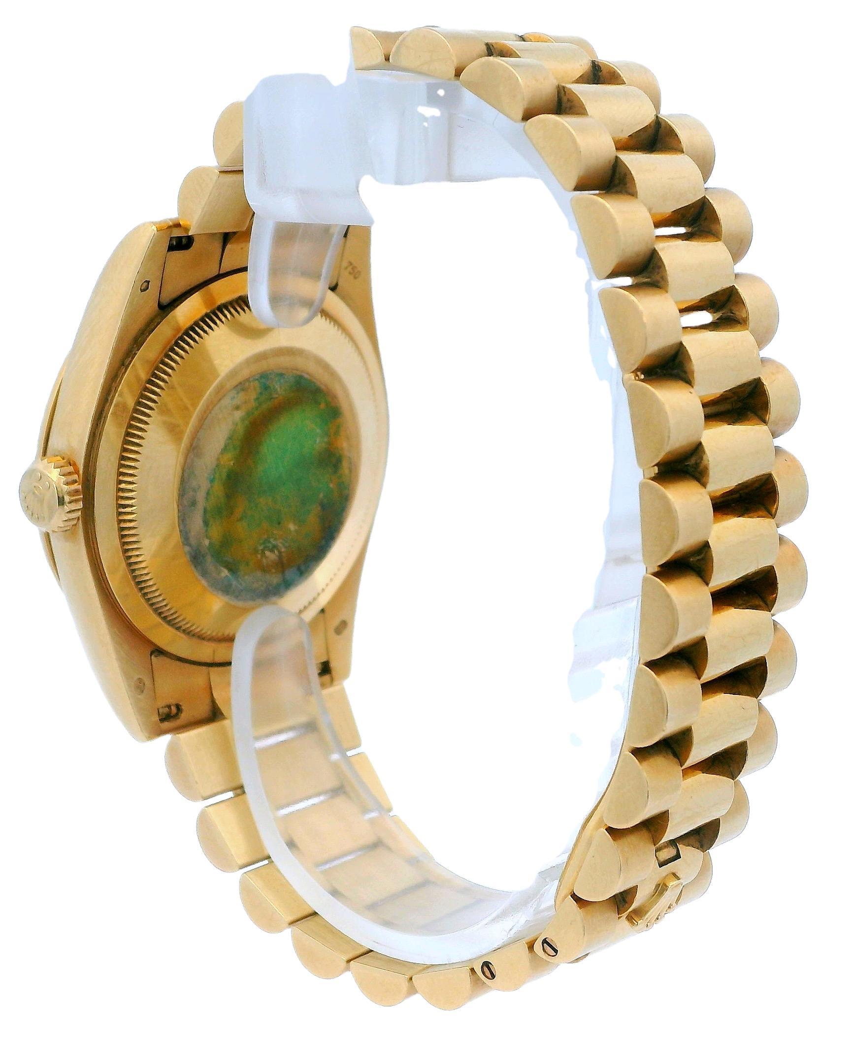 Rolex Day-Date President 118238 Champagne Dial Watch In Excellent Condition For Sale In Great Neck Plaza, NY