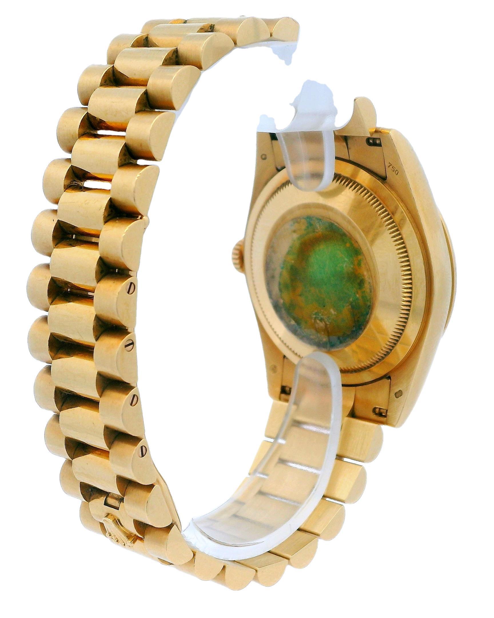Women's or Men's Rolex Day-Date President 118238 Champagne Dial Watch For Sale