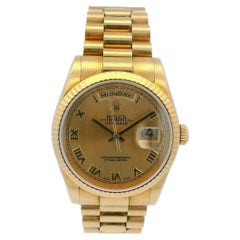 Rolex Day-Date President 118238 Champagne Dial Watch