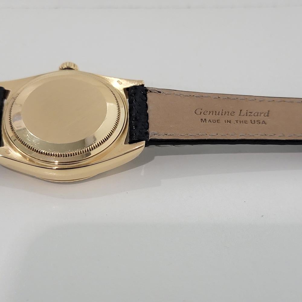 Rolex Day Date President 18038 Oro 18k Uomo Automatico Anni '70 Svizzero RA540 in vendita 6