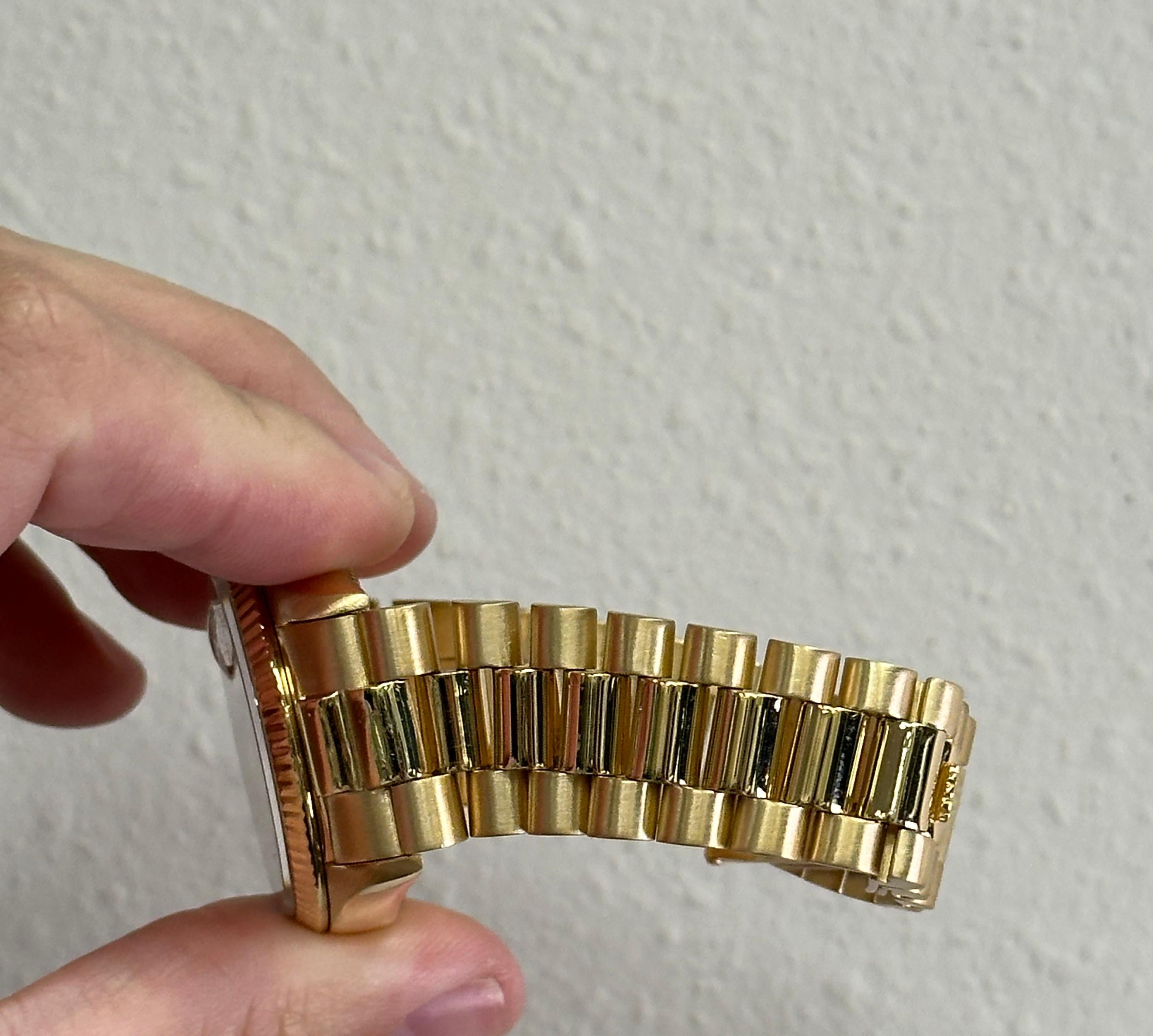 Rolex Day Date President 18038 Champagne Dial 18K Yellow Gold 36mm 3